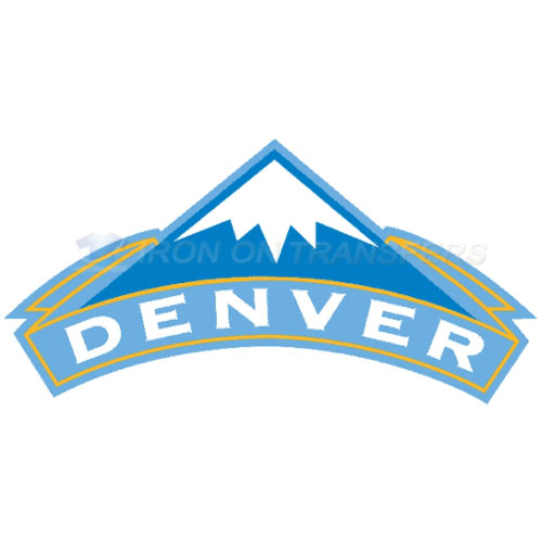 Denver Nuggets Iron-on Stickers (Heat Transfers)NO.985